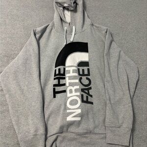 The North Face Men's Light Gray Hoodie
